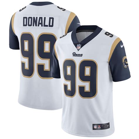 los angeles rams white jerseys